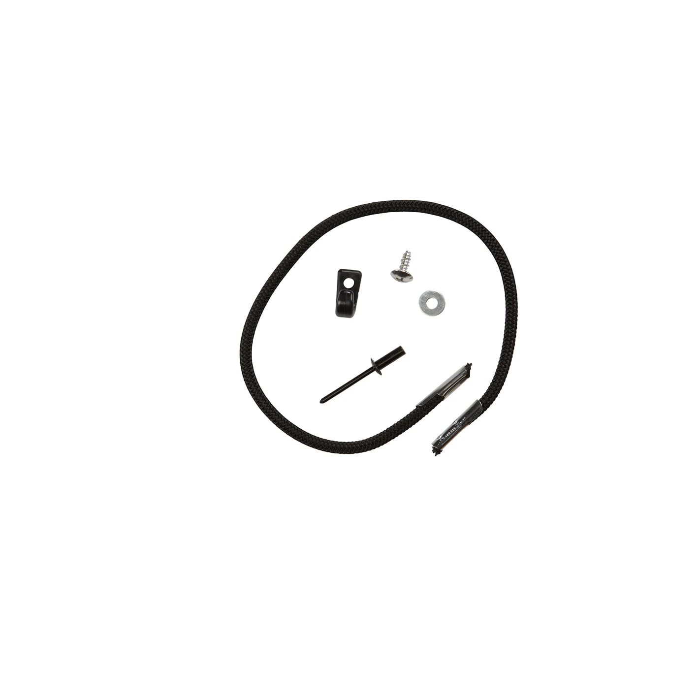 Black 16" (40.6 Cm) Multi-purpose Bungee Cord With Hook 1 Black 16" (40.6 Cm) Multi-purpose Bungee Cord With Hook