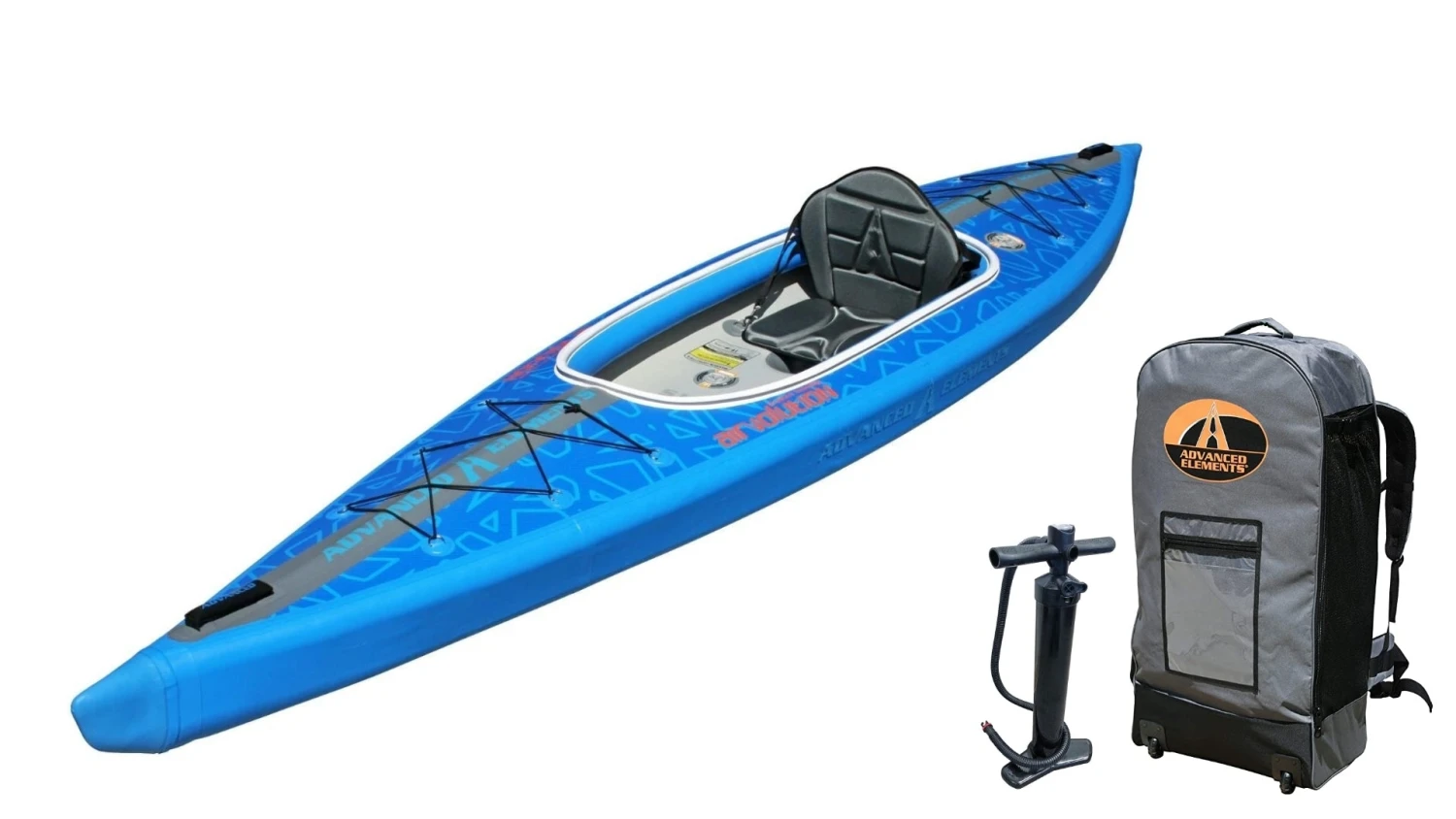 Pelican Sport Advanced Elements Inflatable Kayak AirVolution 1 Pelican Sport Advanced Elements Inflatable Kayak AirVolution