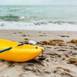 Pelican Sport Combo - 2 Solo Kids Kayaks With Paddles - Yellow/Blue -Pelican Sport Store Combo Solo Jaune Bleu Poignee LS3