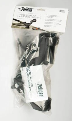 Kayak Swivel Fishing Rod Holder -Pelican Sport Store PelicanSupportdecanneapechepivotantSportKayak Reglablepourbateauetkayak Pourspinningetappat Noir package