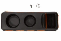 Center Console Cover With Bungee Cord In Orange