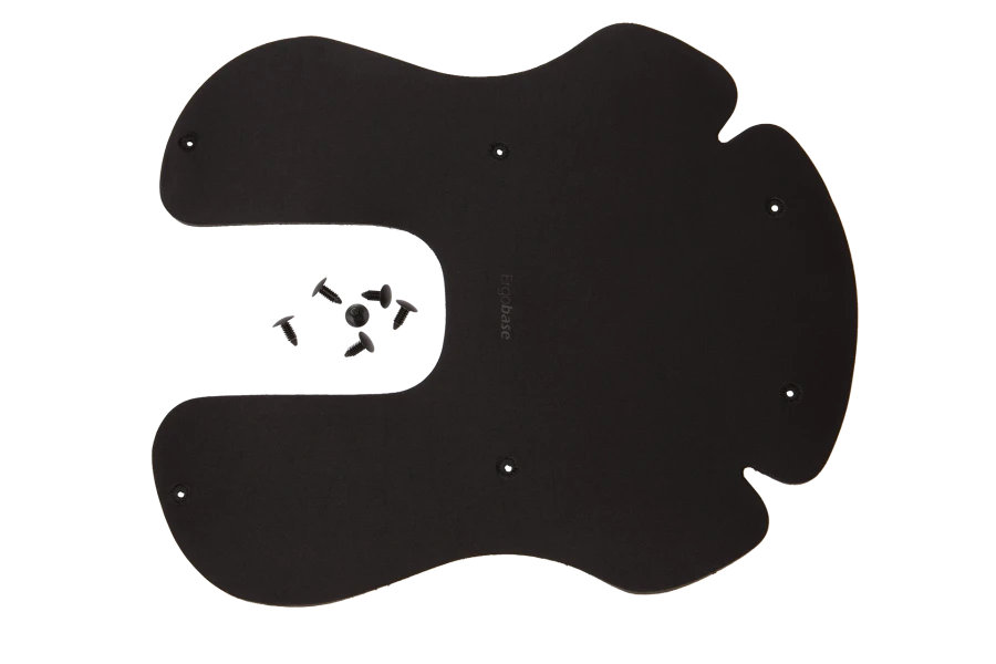 Black Long Ergobase™ - Seat Only 1 Black Long Ergobase™ - Seat Only